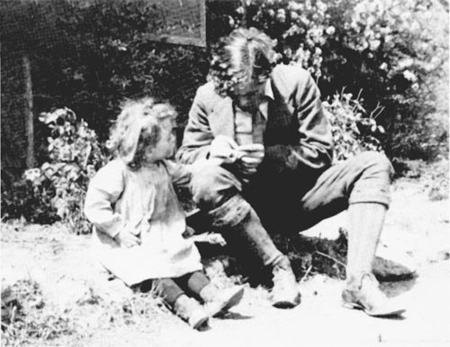 Jack London mit Tochter Joan